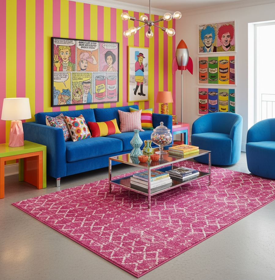 Alfombra Geil MOH101G-5-FI-5X8