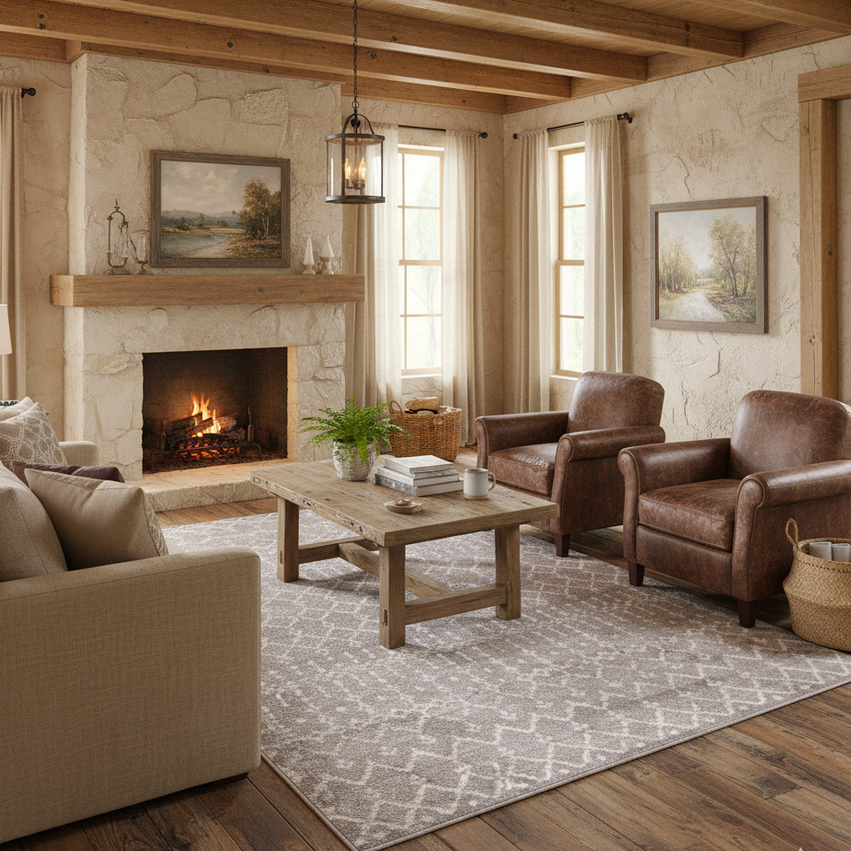 Alfombra Geil MOH101C-8-GI-8X10